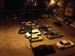Parkedere biler i Mellemøsten